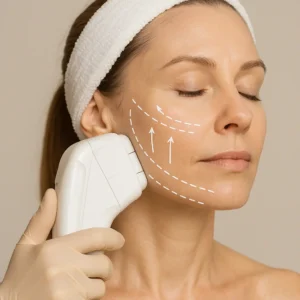 Woman having HI-FU to reduce wrinkles call LA LIPO Uxbridge Moor Now!