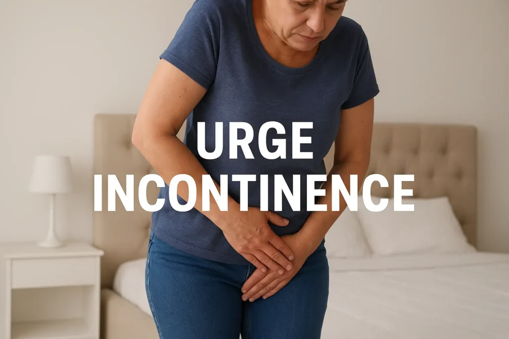 how to manage urge incontinence Uxbridge Moor symptoms